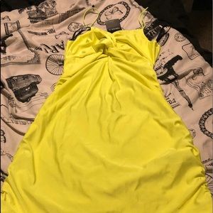 Lime mini dress
